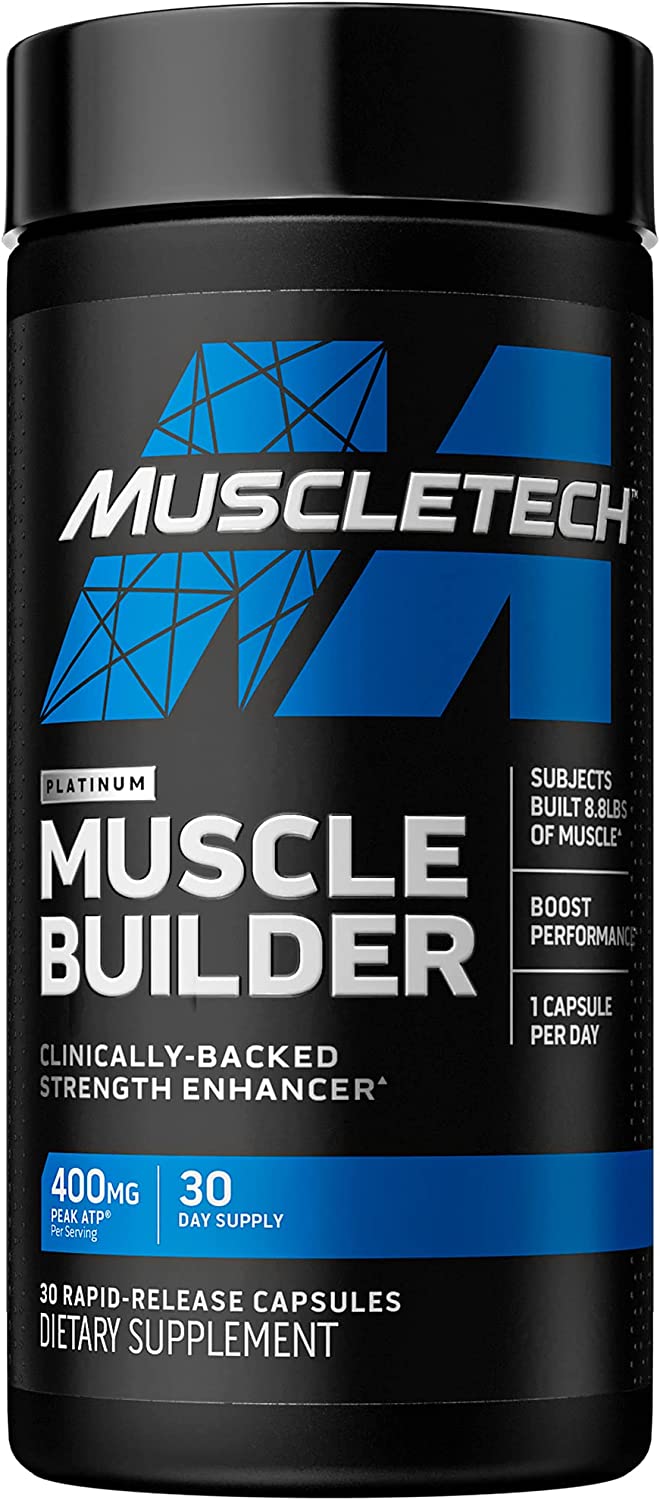 Muscle Builder Muscletech 400mg x 30 Caps Muscletech